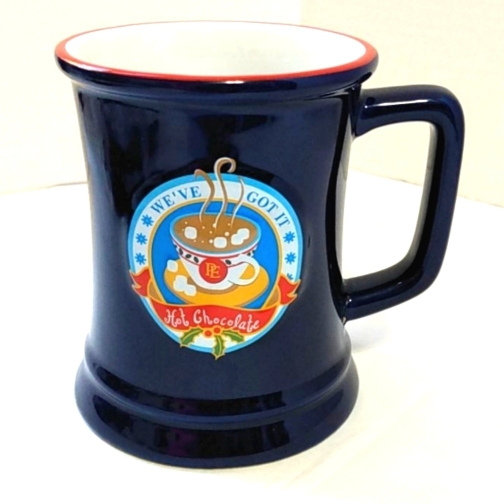 WARNER BROTHERS HOT CHOCOLATE COCOA MUG - The Polar Express I Believe Tour
